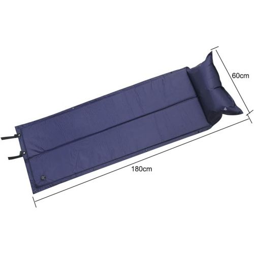  LXUXZ Ultralight Outdoor Inflatable Sleeping Pad Camping Mat Sleeping Pad Mattress for Camping Hiking Backpacking Travel Mattress (Color : B, Size : 180x60cm)