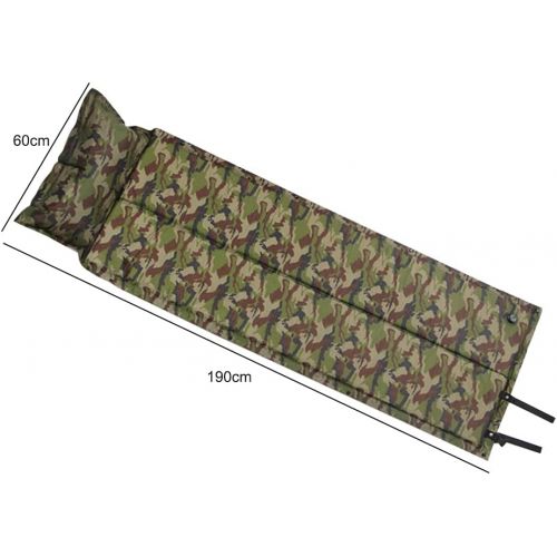  LXUXZ Sleeping Pad Fast Filling Air Bag Camping Mat Inflatable Mattress with Pillow Cushion