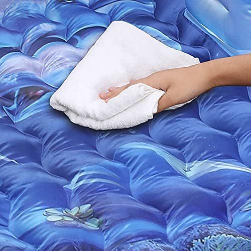  LXUXZ Car Inflatable Bed Oxford PVC Air Inflatable Bed Sleeping Mattress Soft Breathable Cushion for Car Back Seats Outdoor Camping