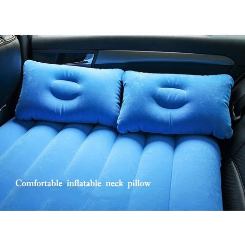  LXUXZ Inflatable Car Mattress Outdoor Camping Inflatable Bed PVC Flocking Multifunctional Car Inflatable Bed Car Accessories (Color : C, Size : 135X82cm)