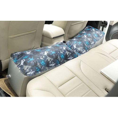  LXUXZ Inflatable Car Bed Mattress Air Mattress for Car Travel Air Bed Car Accessories Camping Outdoor Back Seat Durable (Color : B, Size : 135x30x47cm)