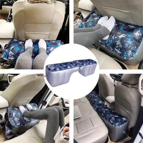  LXUXZ Inflatable Car Bed Mattress Air Mattress for Car Travel Air Bed Car Accessories Camping Outdoor Back Seat Durable (Color : B, Size : 135x30x47cm)