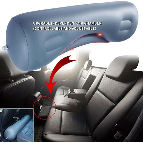  LXUXZ Inflatable Car Travel Bed Mattress Rear Seat Gap Camping Inflatable Air Mattress Sleeping Pad Cushion Mattress Car Accessories