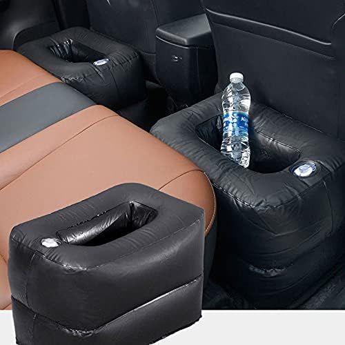  LXUXZ Car Inflatable Travel Mattress Rear Seat Sofa Cushion Outdoor Multifunctional Car Inflatable Mattress Camping Mat (Color : A, Size : 135X80cm)