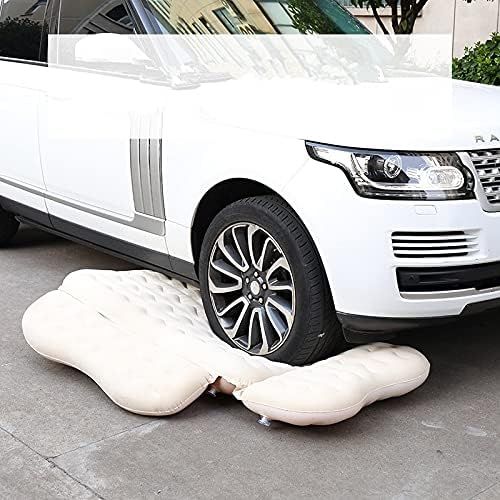  LXUXZ Car Travel Bed SUV Inflatable Mattres Back Seat Outdoor Camping Mattress with Pillow Inflatable Sofa Car Accessories (Color : Black, Size : 170x88cm)