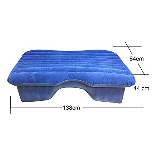  LXUXZ Car Air Inflatable Travel Mattress Bed for Back Seat Multi Functional Sofa Pillow Outdoor Camping Mat Cushion (Color Name : Blue)