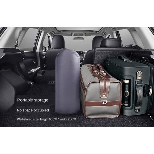  LXUXZ Car Travel Bed Cushion Inflatable Pillow Automatic Air Matting SUV Rear Row Special Car Bed Non-Inflatable Trunk Camp Mattress (Color : E, Size : 180x130cm)