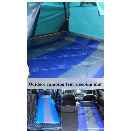  LXUXZ Automobile Multifunctional Automatic Air Mattress SUV Special Air Sleeping Mattress Single Splicable Mattress Car Travel Bed (Color : D, Size : 192x60cm)