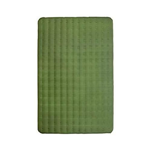  LXUXZ Camping Double Sleeping Mat Tent 2 Person Inflatable Air Mattress Car Travel Outdoor Folding Bed Cushion Beach Pads Hiking (Color : Green, Size : 210x135cm)