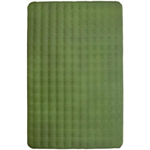  LXUXZ Camping Double Sleeping Mat Tent 2 Person Inflatable Air Mattress Car Travel Outdoor Folding Bed Cushion Beach Pads Hiking (Color : Green, Size : 210x135cm)