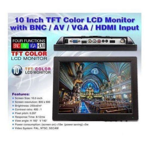  LYM 10 inch LCD HDMI Karaoke Monitor Screen Video with Stand