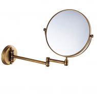 LYQZ Magnifying Wall Mounted Mirrors, 3X/1X Magnification Double-Sided Swivel 8 Inch Bathroom Vanity Mirror
