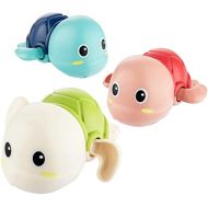 LYZZO Bath Toys for 1-5 Year Old Boy Girls Gifts Swim Pool Bath Toys for Toddler 1-3 Bathtub Toys for Baby Boy Birthday Gifts for 1-4 Year Old Boys Girls, 3pcs Set