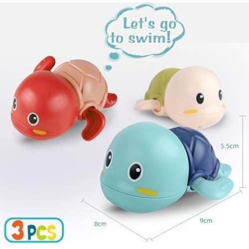  LYZZO Bath Toys for 1-5 Year Old Boy Girls Gifts Swim Pool Bath Toys for Toddler 1-3 Bathtub Toys for Baby Boy Birthday Gifts for 1-4 Year Old Boys Girls, 3pcs Set