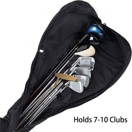  LZFAN Golf Club Bag Mini for Men Women Kids, Lightweight Driving Range Carrier Course Training Case