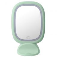 LZMXHZJ Cute Creative Makeup Mirror With Light USB Charging Portable Magnetic Mobile Desktop Princess...