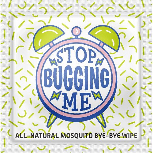  [아마존베스트]La Fresh Mosquito Repellent Wipes  Natural, Deet Free, Non Toxic, Long Lasting Repellent Protects Against Almost All Bugs Safe for Your Kids,Family (50 Packets Individually Wrappe