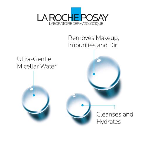  La Roche-Posay Micellar Cleansing Water for Sensitive Skin, 13.52 Fl oz
