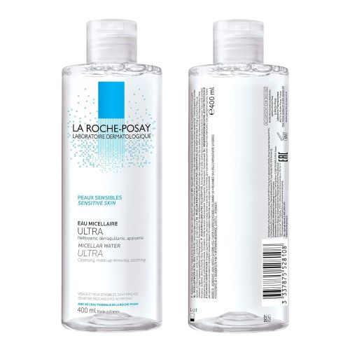  La Roche-Posay Micellar Cleansing Water for Sensitive Skin, 13.52 Fl oz