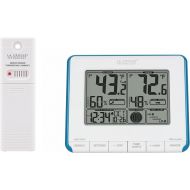 La Crosse Technology 308-1711BL Wireless Weather Station with Heat Index and Dew Point,Teal Blue/White