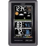 La Crosse Technology Wireless Color Weather Station - Real-time Backyard Weather, Humidity Comfort Meter, Animated Forecast, Temperature Alerts, Long Range Transmission (300 Feet)