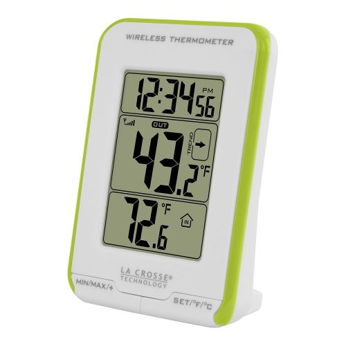  La Crosse Technology 308-1410GR Wireless Thermometer with Trend Indicator