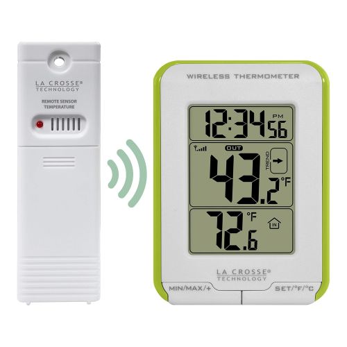  La Crosse Technology 308-1410GR Wireless Thermometer with Trend Indicator