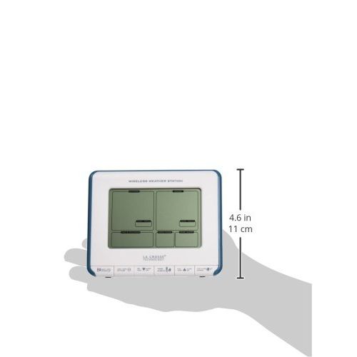  La Crosse Technology 308-1711BL Wireless Weather Station with Heat Index and Dew Point