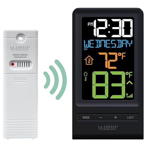  La Crosse Technology 308-1415 Wireless Thermometer, Black