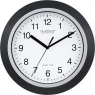 [아마존핫딜][아마존 핫딜] La Crosse Technology WT-3102B 10-Inch WWVB Self-Set Analog Wall Clock and Automatic DST Reset