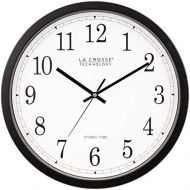 La Crosse Technology WT-3143A-INT 14-Inch Atomic Wall Clock, Black (3 Pack)
