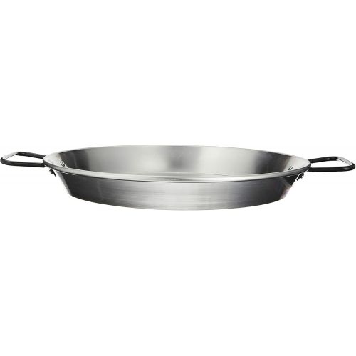  La Paella Garcima 13 1/2-inch Pata Negra Restaurant Grade Paella Pan, 34cm