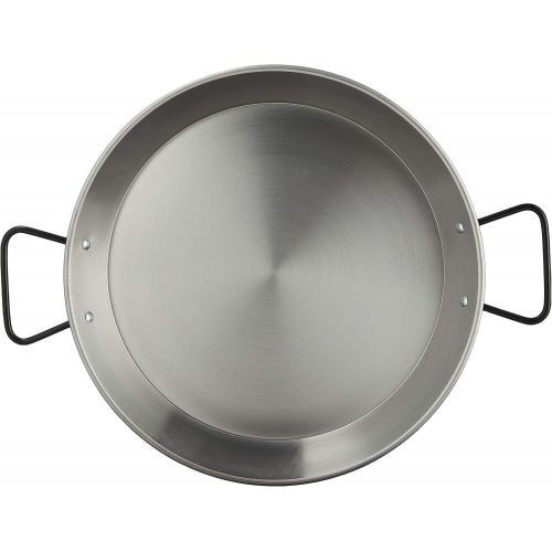  La Paella Garcima 13 1/2-inch Pata Negra Restaurant Grade Paella Pan, 34cm