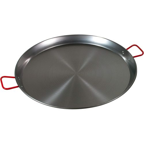  La Paella Garcima 32-Inch Carbon Steel Paella Pan, 80cm