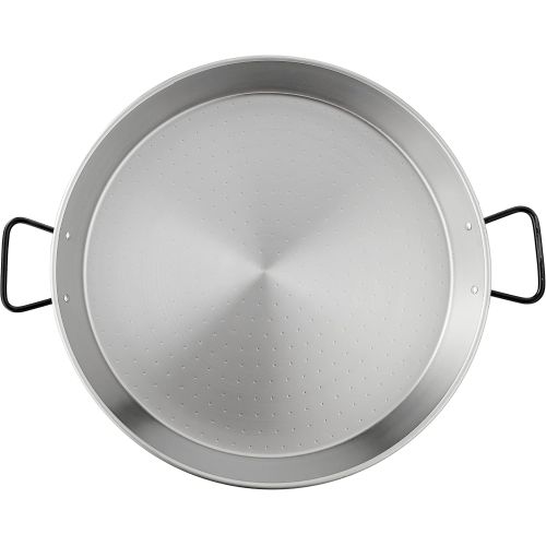  [아마존베스트]La Paella Garcima 15 (38cm) Pata Negra Restaurant Grade Paella Pan, Small, Silver, Made in Spain