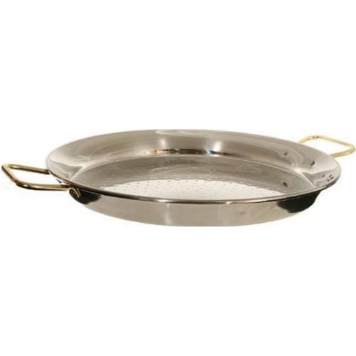  [아마존베스트]La Paella Garcima 12-Inch Stainless Steel Paella Pan, 32cm