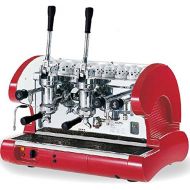 La Pavoni BAR 2L-R Lever 2 Groups Commercial Espresso Coffee Machine, Red