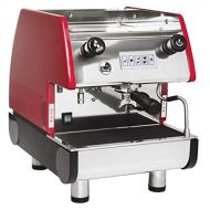 La Pavoni PUB 1V-R 1 Group Volumetric Espresso Machine, Anti-vacuum Valve, Copper Boiler, Ruby Red