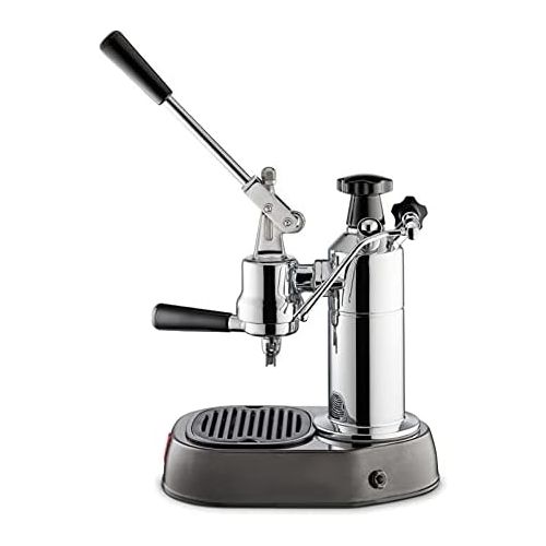  [아마존베스트]La Pavoni EPBB-8 Europiccola 8-Cup Lever Style Espresso Machine, Black Base