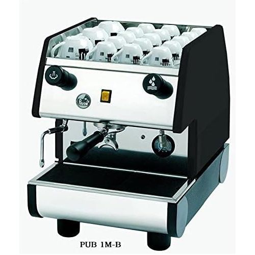  [아마존베스트]La Pavoni 1 Group Commercial Espresso/Cappuccino Machine, 22 H x 15W x 21D, Stainless/Black