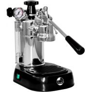La Pavoni PBB-16 Professional 16 Cup Espresso Lever Machine, 38-Ounce Boiler Capacity, Chrome with Black Base