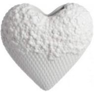La Porcellana Leopoldina Humidifier Heart/Flow, 18 x 18 x 5 cm, White