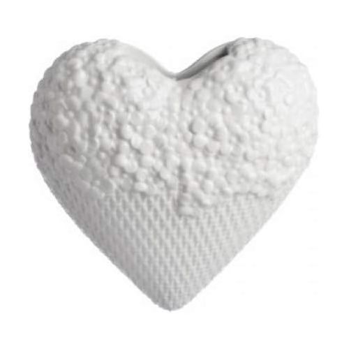  La Porcellana Leopoldina Humidifier Heart/Flow, 18 x 18 x 5 cm, White