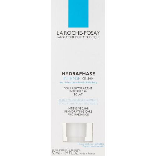  [아마존베스트]La Roche-Posay Hydraphase Intense Riche Moisturizer with Hyaluronic Acid, 1.69 Fl oz.