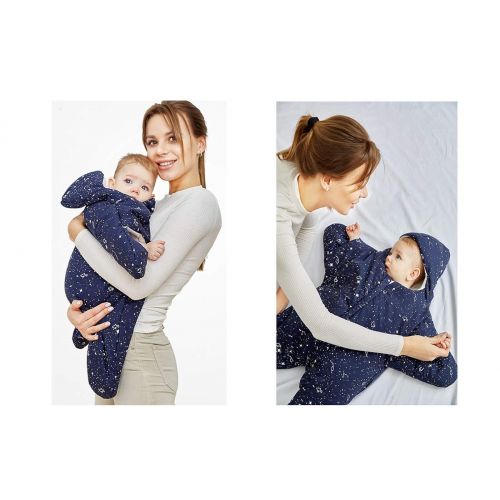  LaChaDa Baby Sleeping Bag Cotton Wearable Blanket Sleepsuit Autumn Winter Swaddle Blankets Newborn Toddler