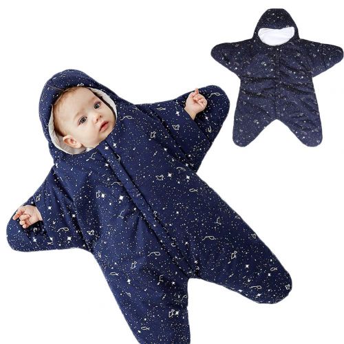  LaChaDa Baby Sleeping Bag Cotton Wearable Blanket Sleepsuit Autumn Winter Swaddle Blankets Newborn Toddler