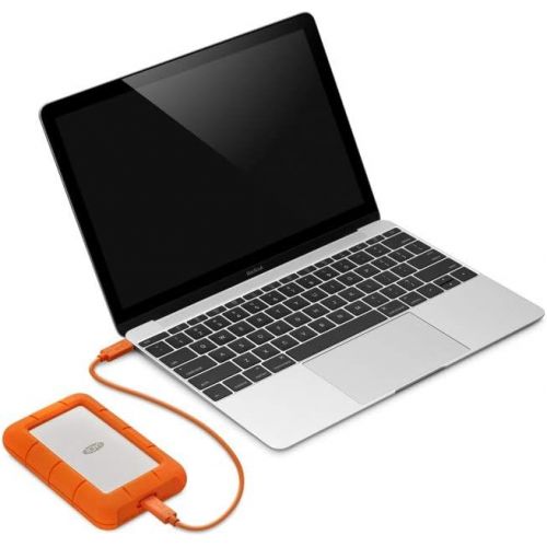  LaCie Rugged USB-C 5000GB Grey, Yellow External Hard Drive
