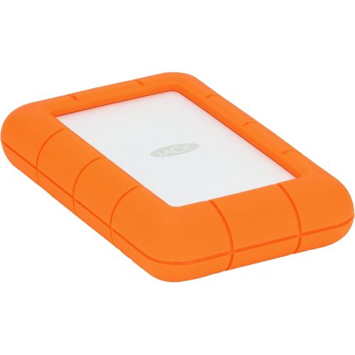  [아마존베스트]LaCie Rugged USB-C 4TB External Hard Drive Portable HDD  USB 3.0, Drop Shock Dust Rain Resistant Shuttle Drive, for Mac and PC Computer Desktop Workstation Laptop, 1 Month Adobe C