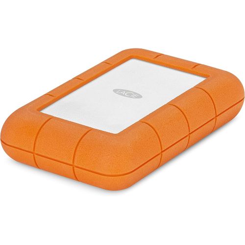  LaCie Rugged Raid Pro 4TB External Hard Drive Portable HDD ? USB 3.0 Compatible ? with SD Card Slot, Drop Shock Dust Water Resistant, for Mac and PC Computer Desktop Workstation La