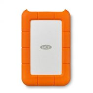 LaCie (LAC9000633) Rugged Mini 4TB External Hard Drive Portable HDD ? USB 3.0 USB 2.0 Compatible, Drop Shock Dust Rain Resistant Shuttle Drive, For Mac And PC Computer Desktop and